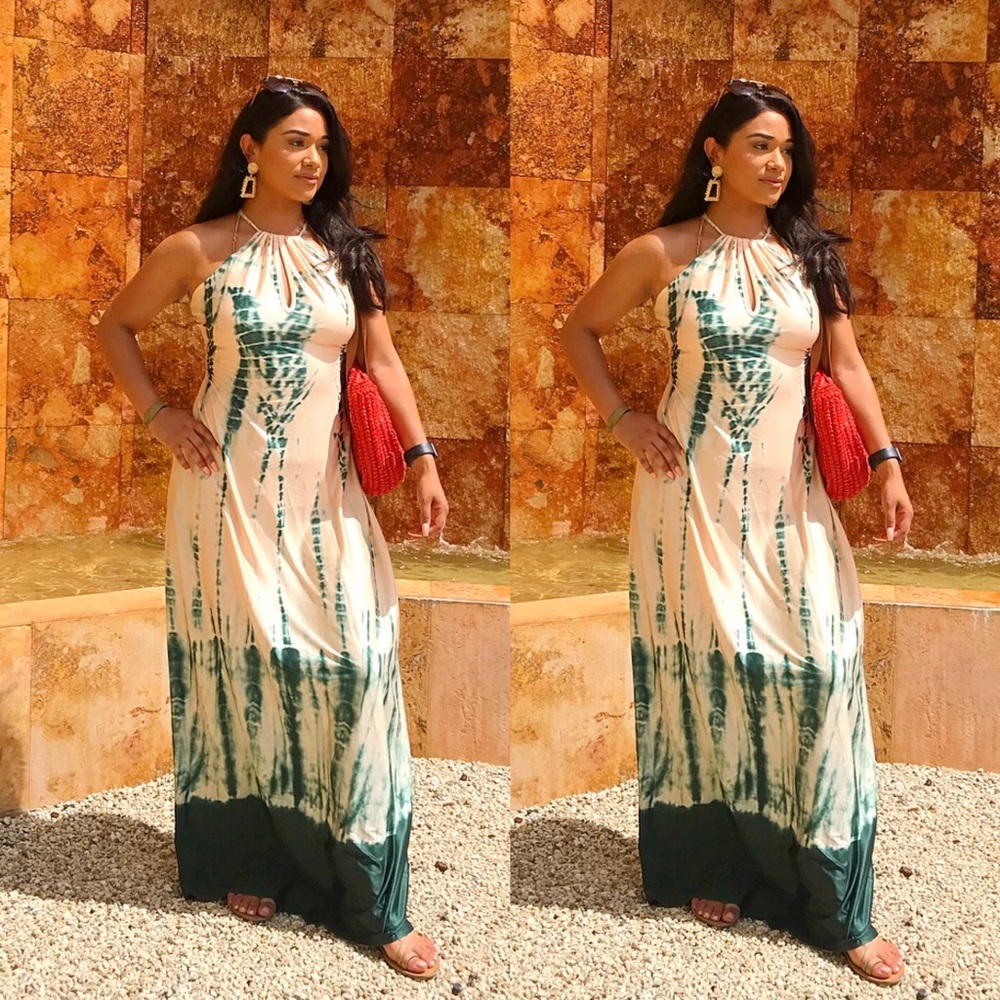 Serena Tye Dye Maxi Dress 👗 💕